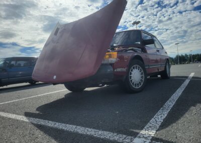 Red saab 900 base, anchorage alaska